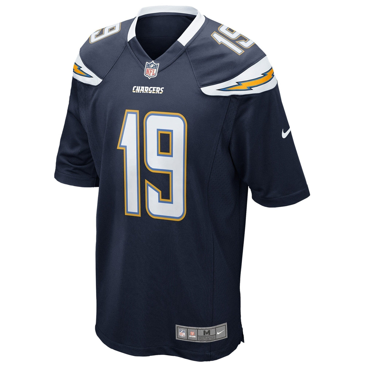 San Diego Chargers Nike Lance Alworth Gridiron Classics Retired Game Jersey - Navy football jersey product view 2