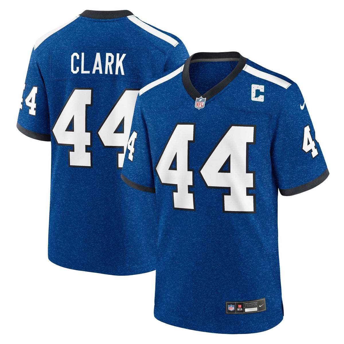 Dallas Clark Indianapolis Colts Nike Indiana Nights Alternate Game Jersey - Royal football jersey product view 1