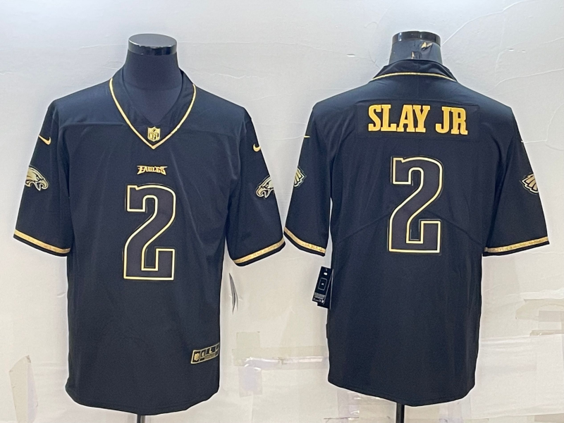 Men's Philadelphia Eagles Darius Slay Jr. #2 Black Player Jersey1 football jersey product view 1