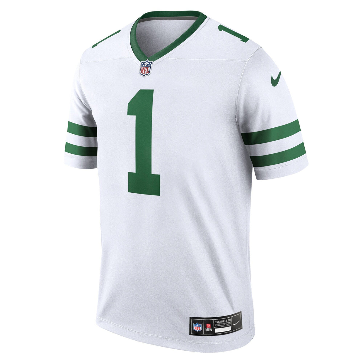 Sauce Gardner New York Jets Nike Legend Jersey - Legacy White football jersey product view 2