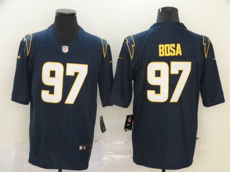 Men's Los Angeles Chargers Joey Bosa #97 Navy Alternate Game Jersey1 football jersey product view 1
