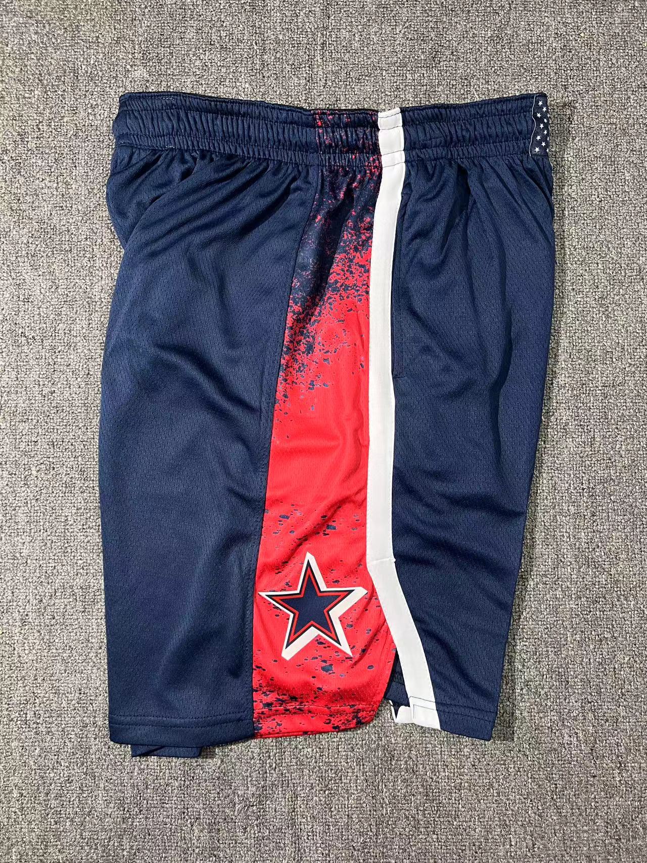 24 Olympics USA Team Dark Blue Shorts Fan Edition sports jersey product view 3
