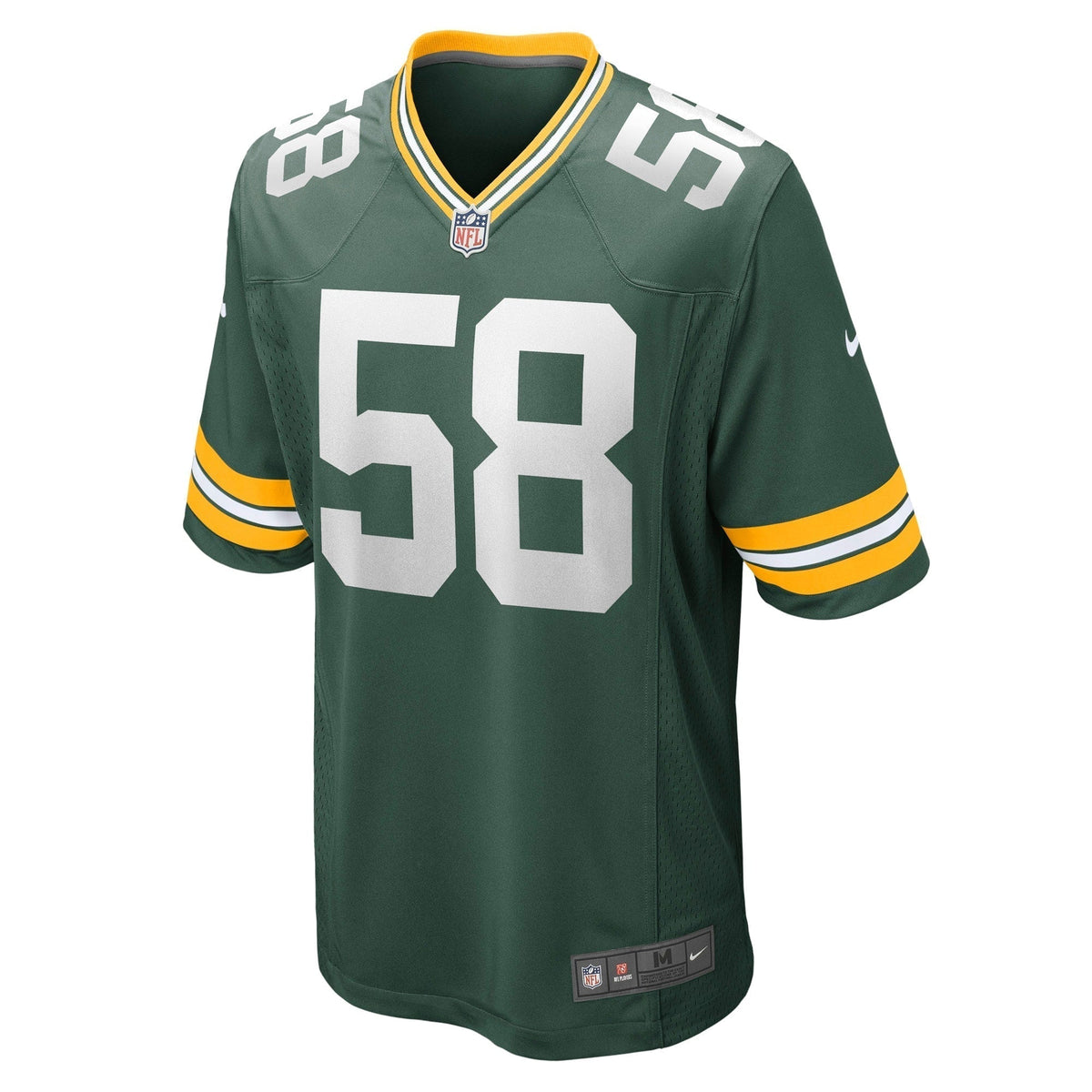 Isaiah McDuffie Green Bay Packers Nike Game Jersey - Green football jersey product view 2