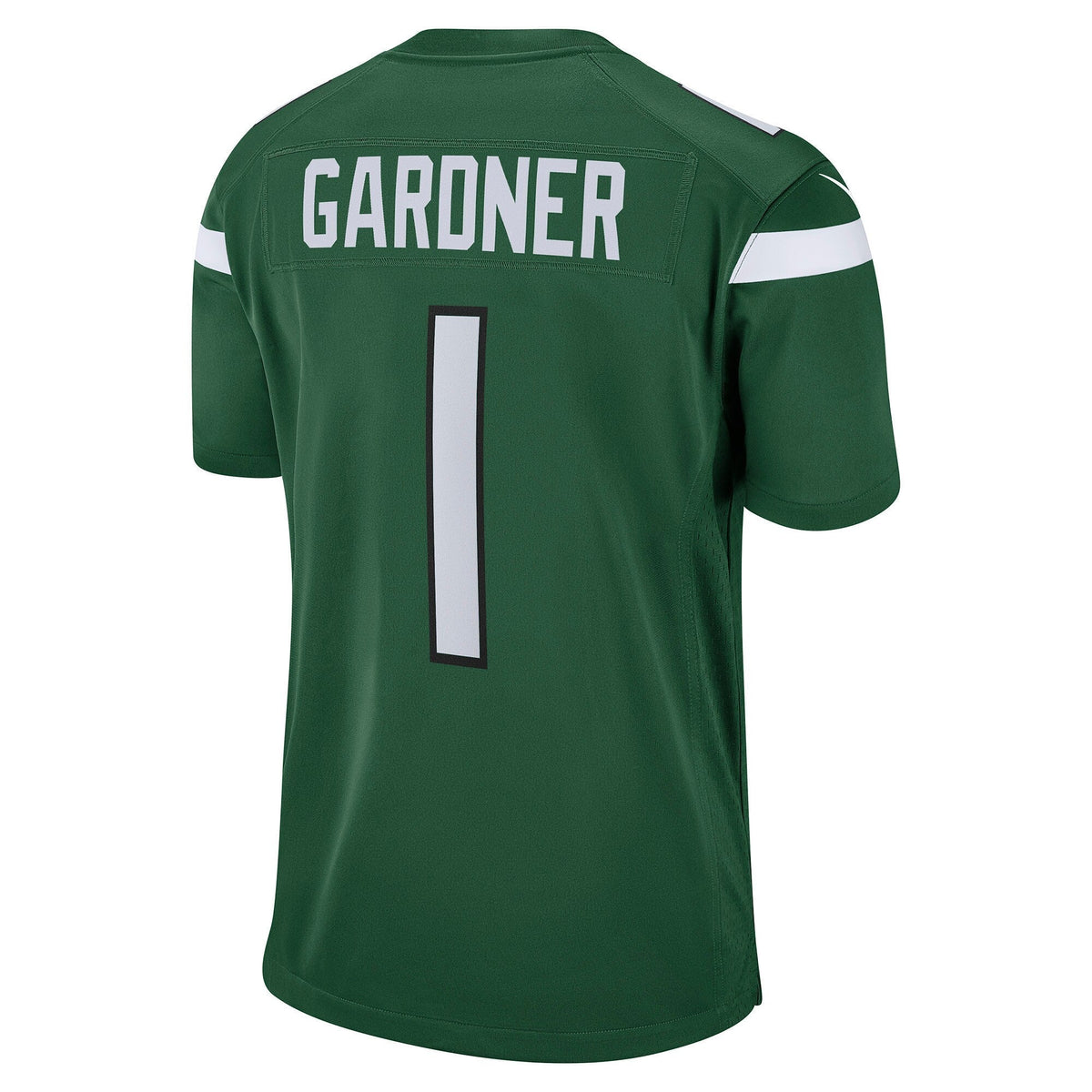 Ahmad Sauce Gardner New York Jets Nike Game Jersey - Green football jersey product view 3