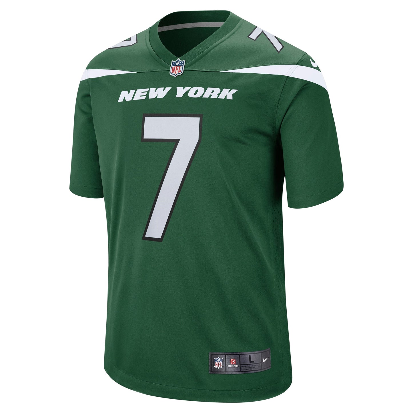 Tim Boyle New York Jets Nike Game Jersey - Gotham Green football jersey product view 2