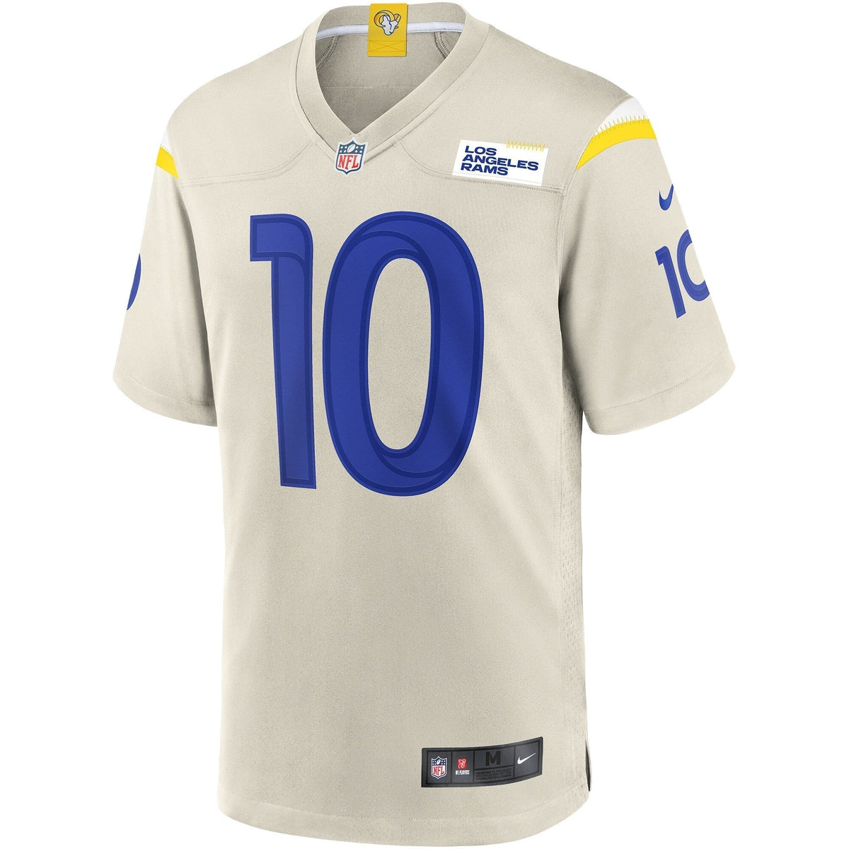 Cooper Kupp Los Angeles Rams Nike Game Jersey - Bone football jersey product view 2