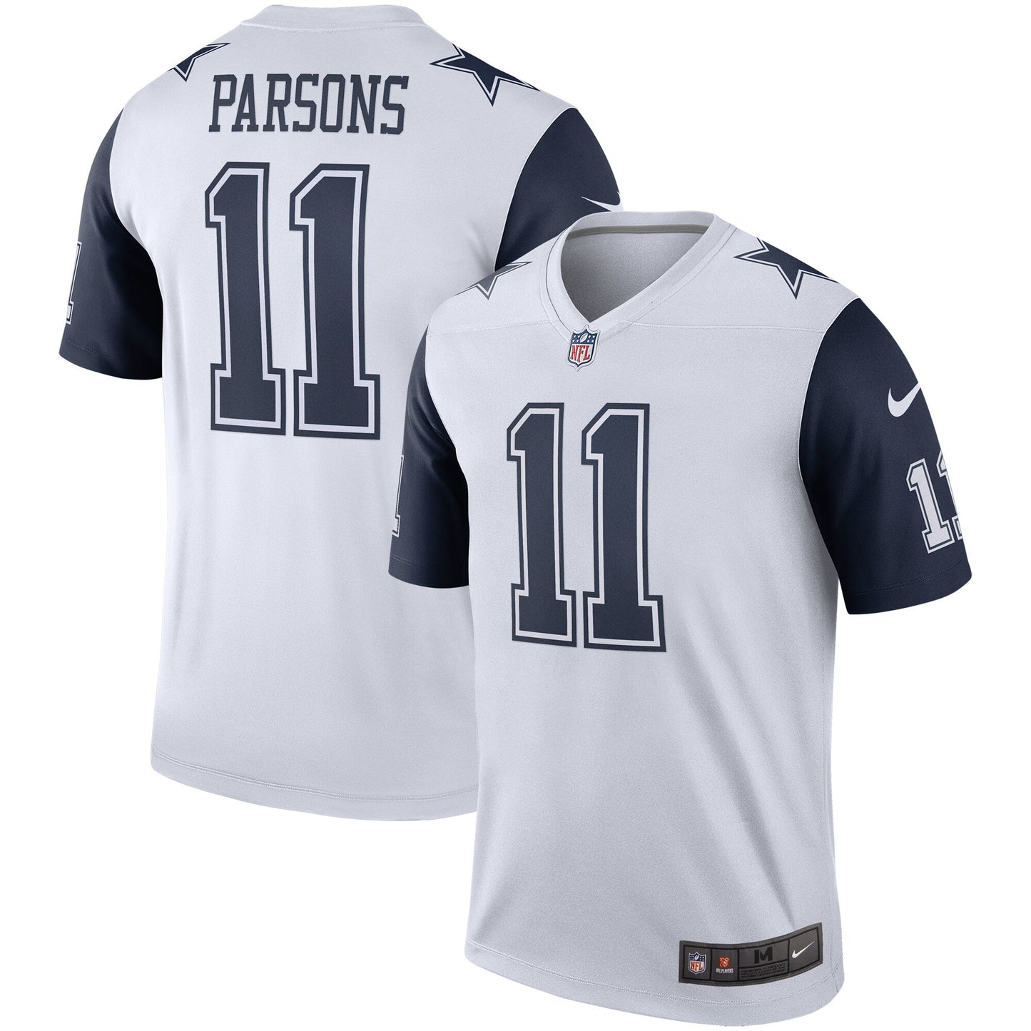 Micah Parsons Dallas Cowboys Nike Alternate Legend Jersey - White football jersey product view 1