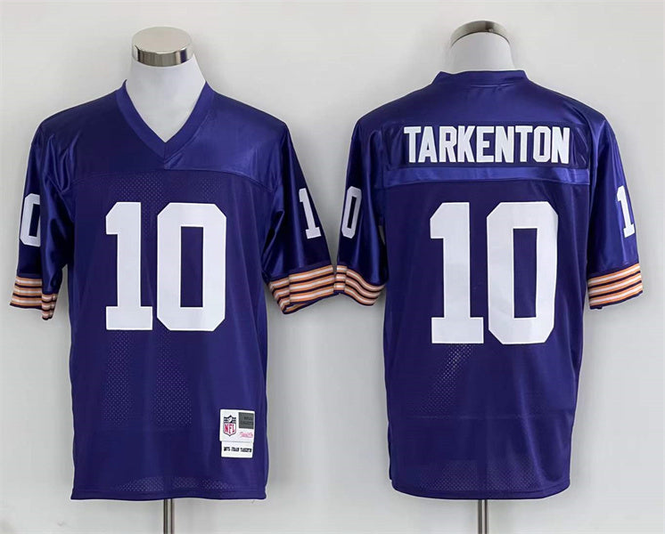 Men's Minnesota Vikings Fran Tarkenton Purple Legacy Replica Jersey1 football jersey product view 1