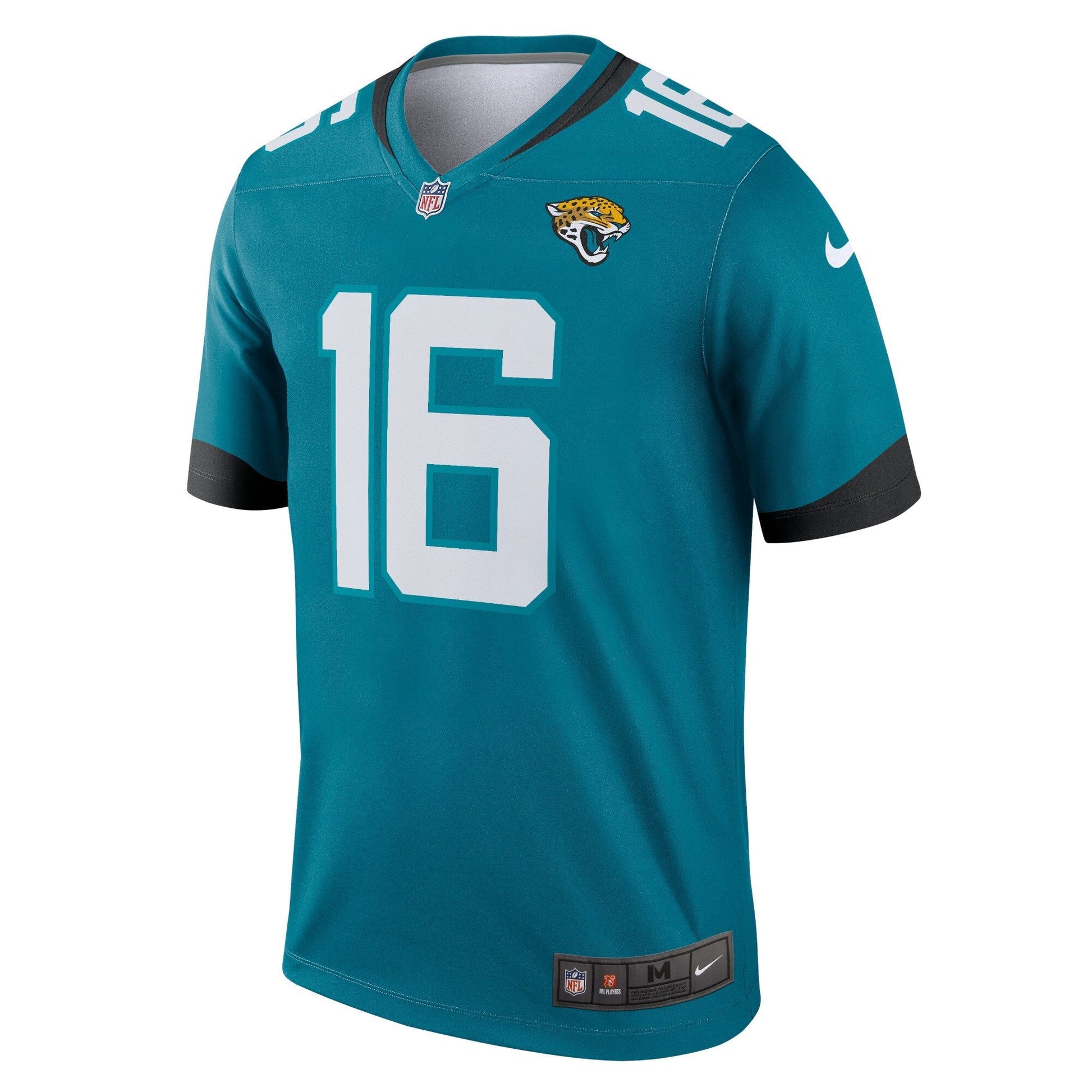 Trevor Lawrence Jacksonville Jaguars Nike Legend Jersey - Teal football jersey product view 2