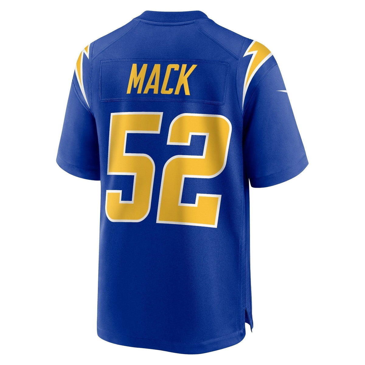 Khalil Mack Los Angeles Chargers Nike Alternate Game Jersey - Royal football jersey product view 3