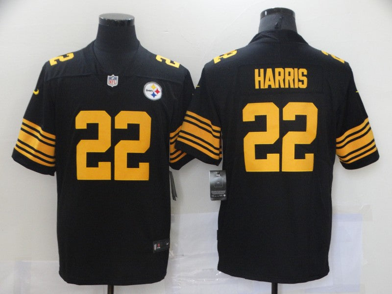 Men's Pittsburgh Steelers Najee Harris #22 Black Alternate Legend Jersey1 football jersey product view 1