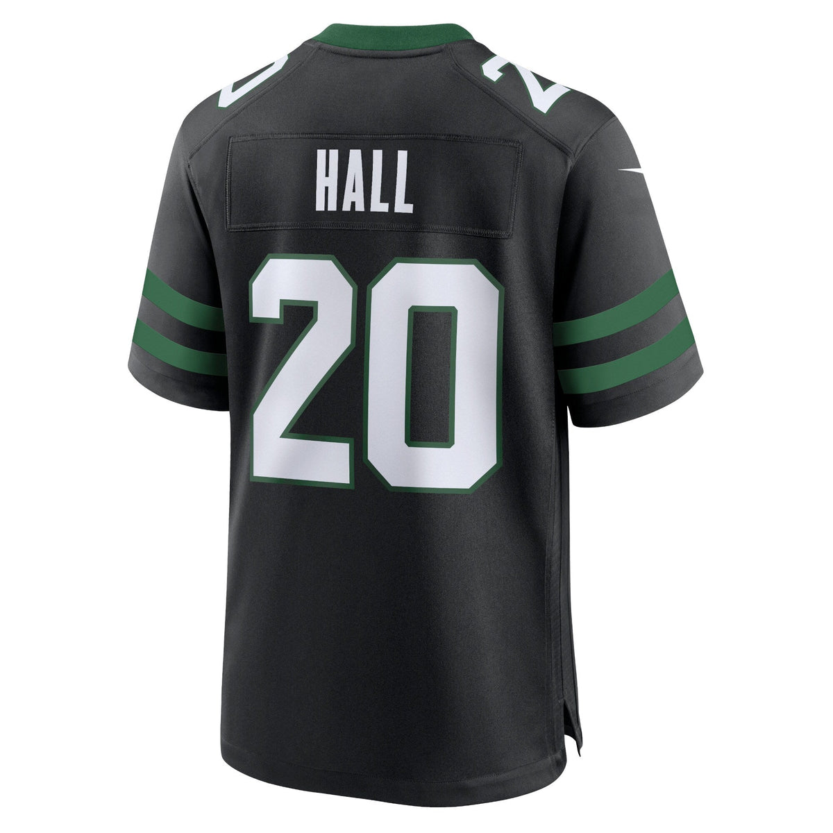 Breece Hall New York Jets Nike Alternate Game Jersey - Legacy Black football jersey product view 3