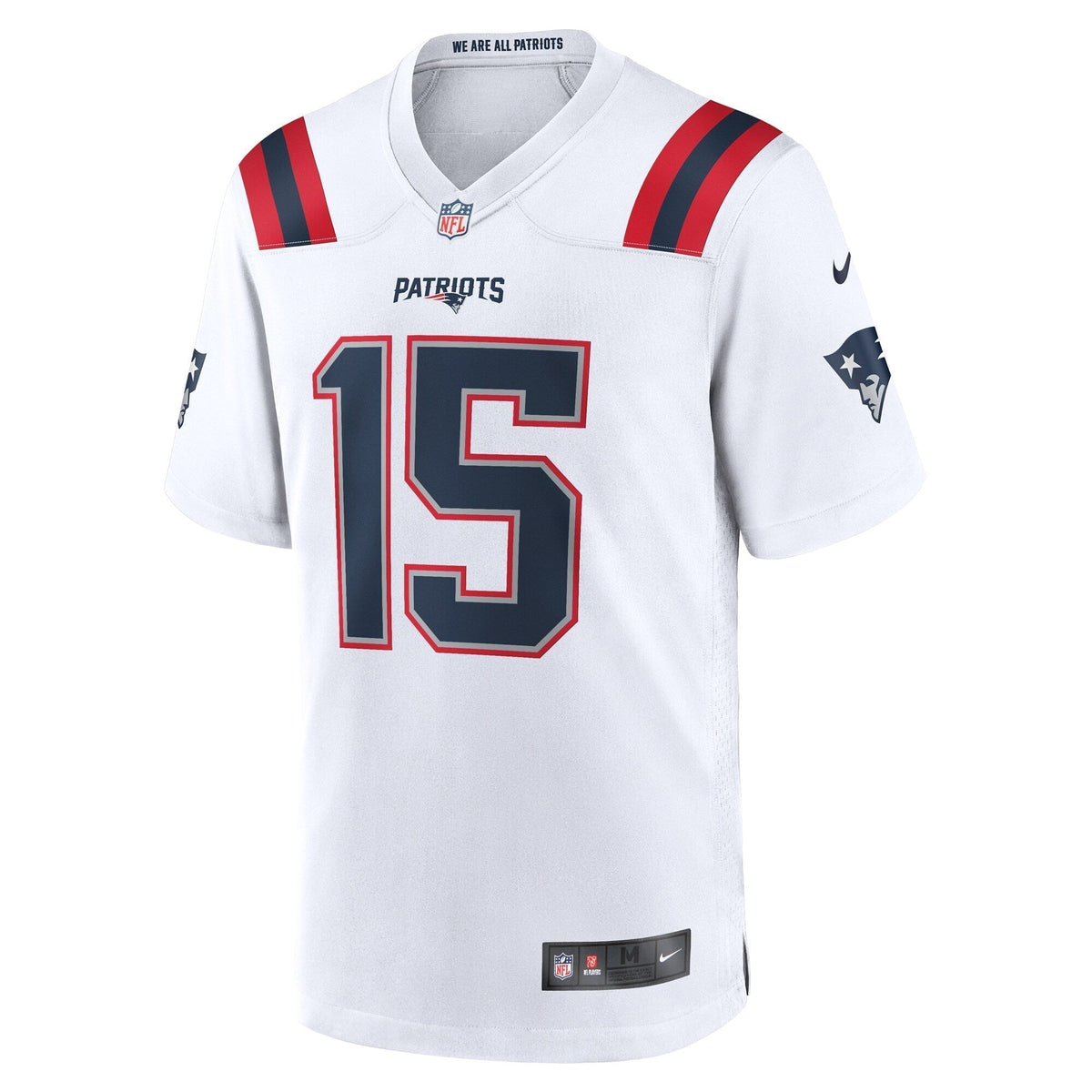 Ezekiel Elliott New England Patriots Nike Game Jersey - White football jersey product view 2