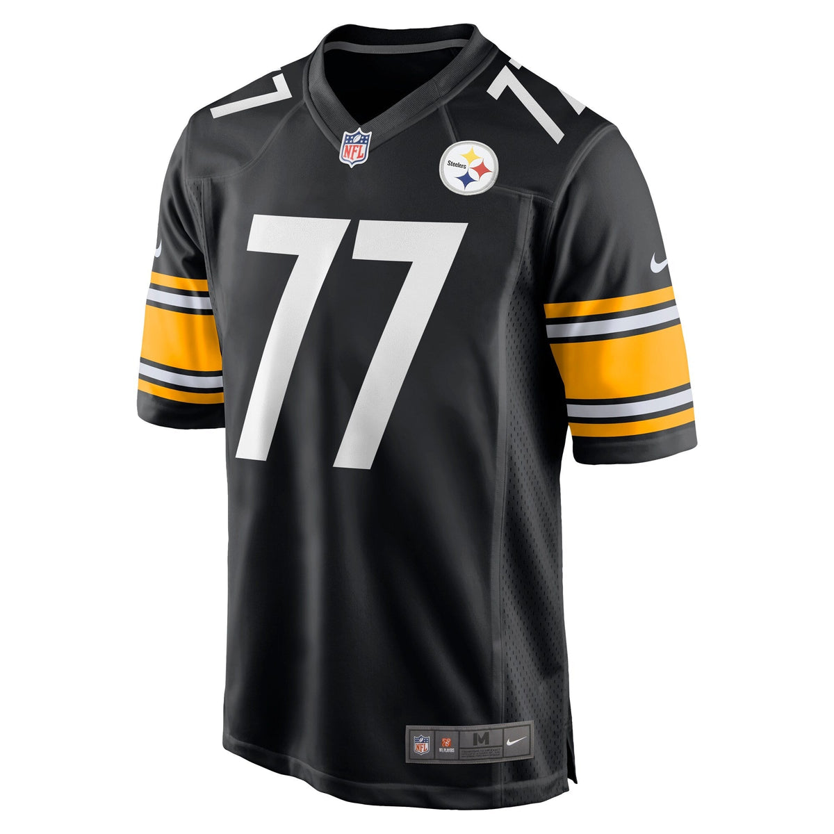Broderick Jones Pittsburgh Steelers Nike Game Jersey - Black football jersey product view 2