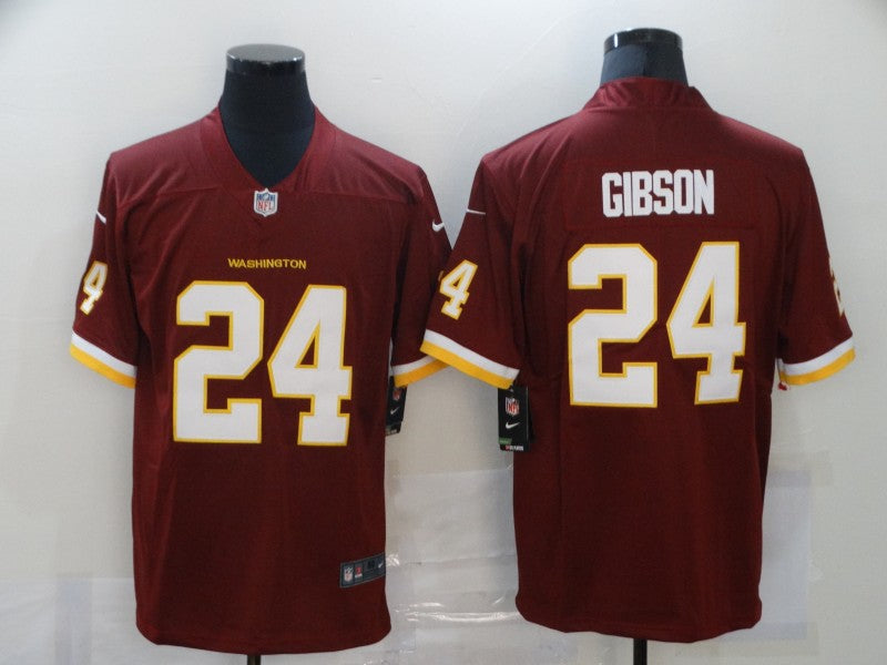 Men's Washington Commanders Antonio Gibson #24 Red Game Jersey1 football jersey product view 1