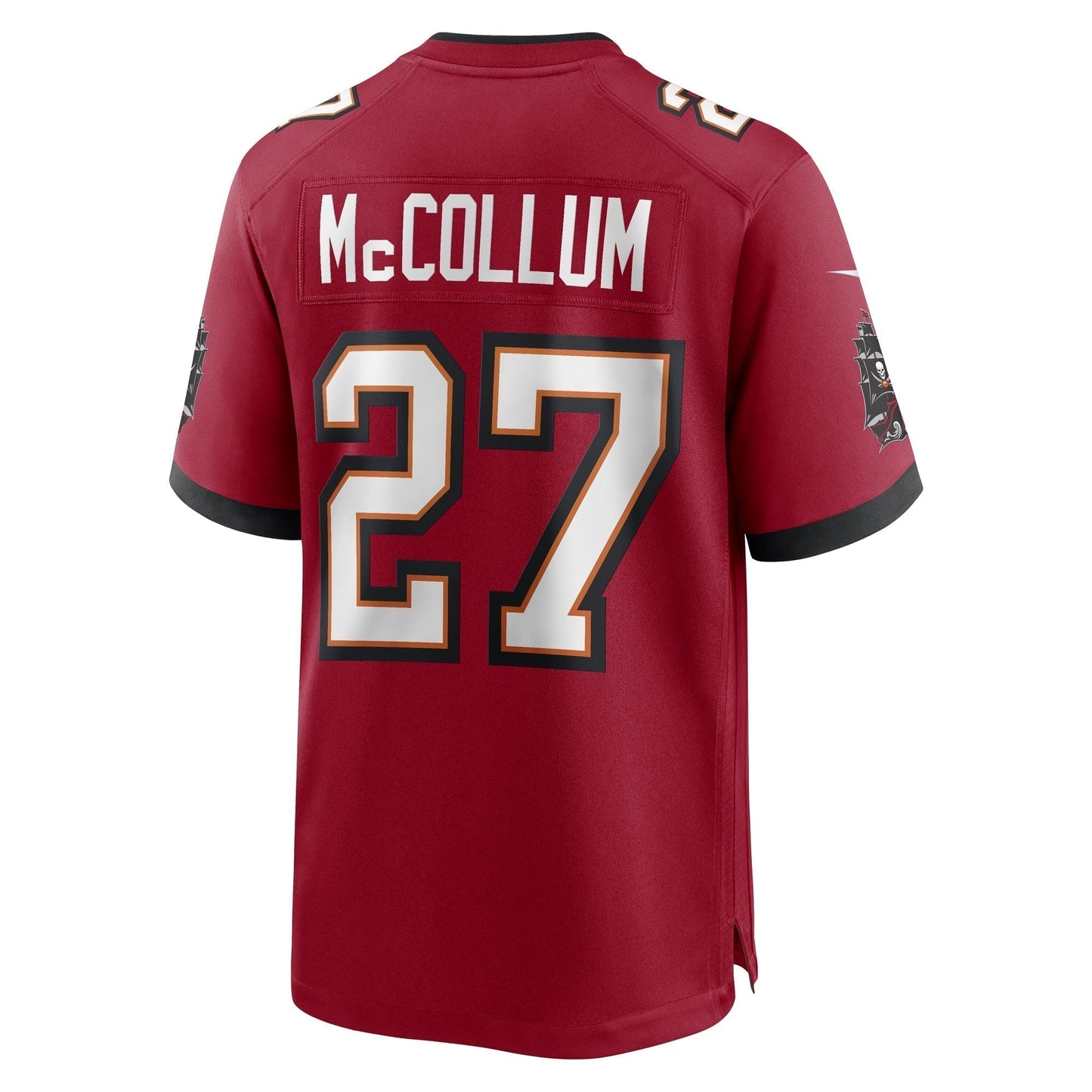 Zyon McCollum Tampa Bay Buccaneers Nike Game Jersey - Red football jersey product view 3