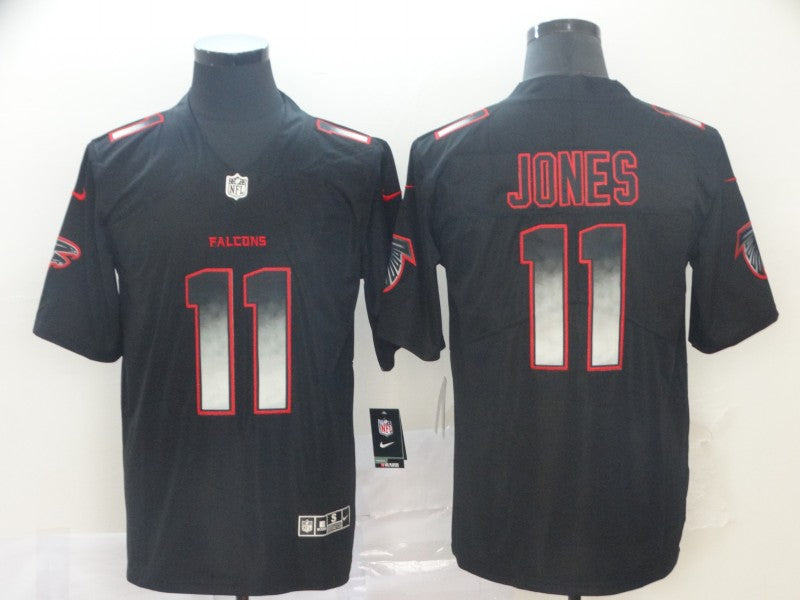 Men's Atlanta Falcons Julio Jones #11 Black Authentic Game Jersey1 football jersey product view 1