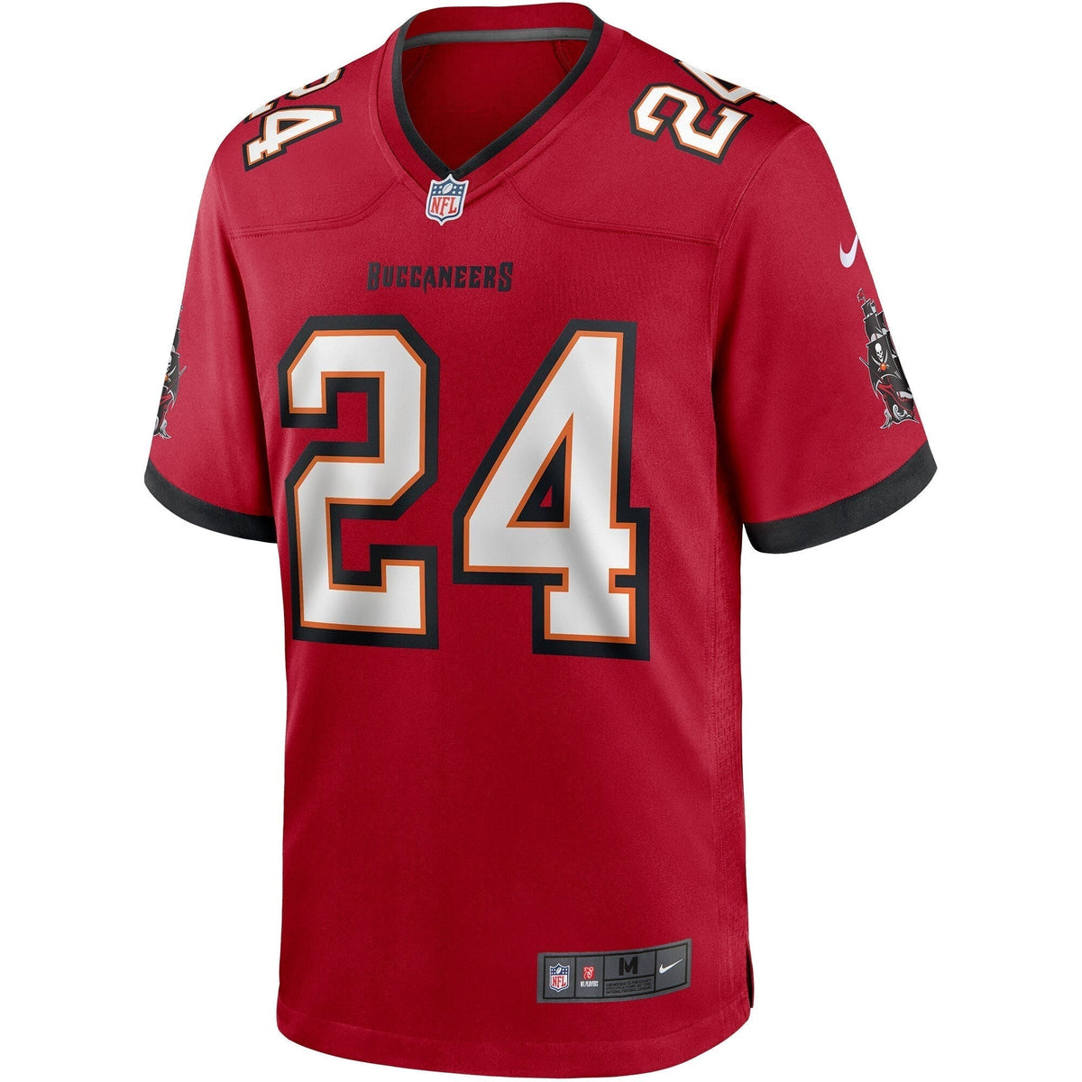 Cadillac Williams Tampa Bay Buccaneers Nike Game Retired Jersey - Red football jersey product view 2