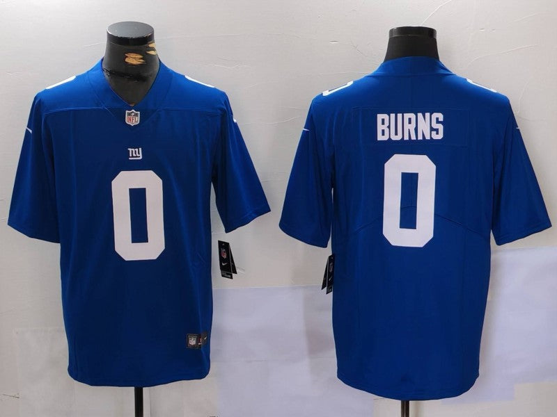Men's New York Giants Brian Burns #0 Royal Game Player Jersey1 football jersey product view 1