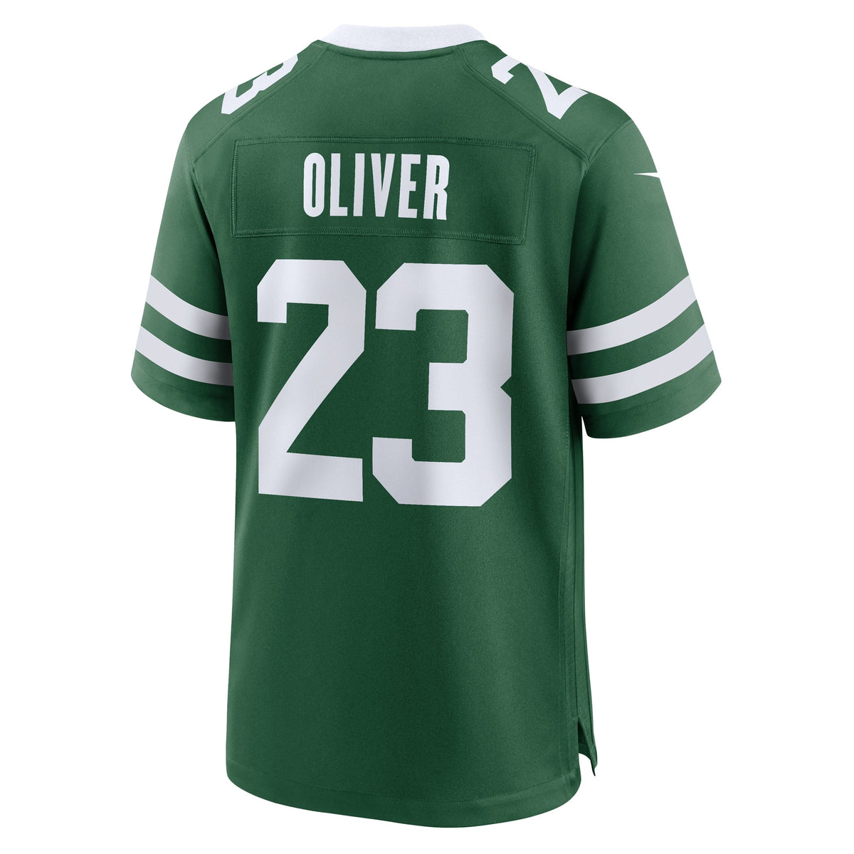 Isaiah Oliver New York Jets Nike Team Game Jersey - Legacy Green football jersey product view 3
