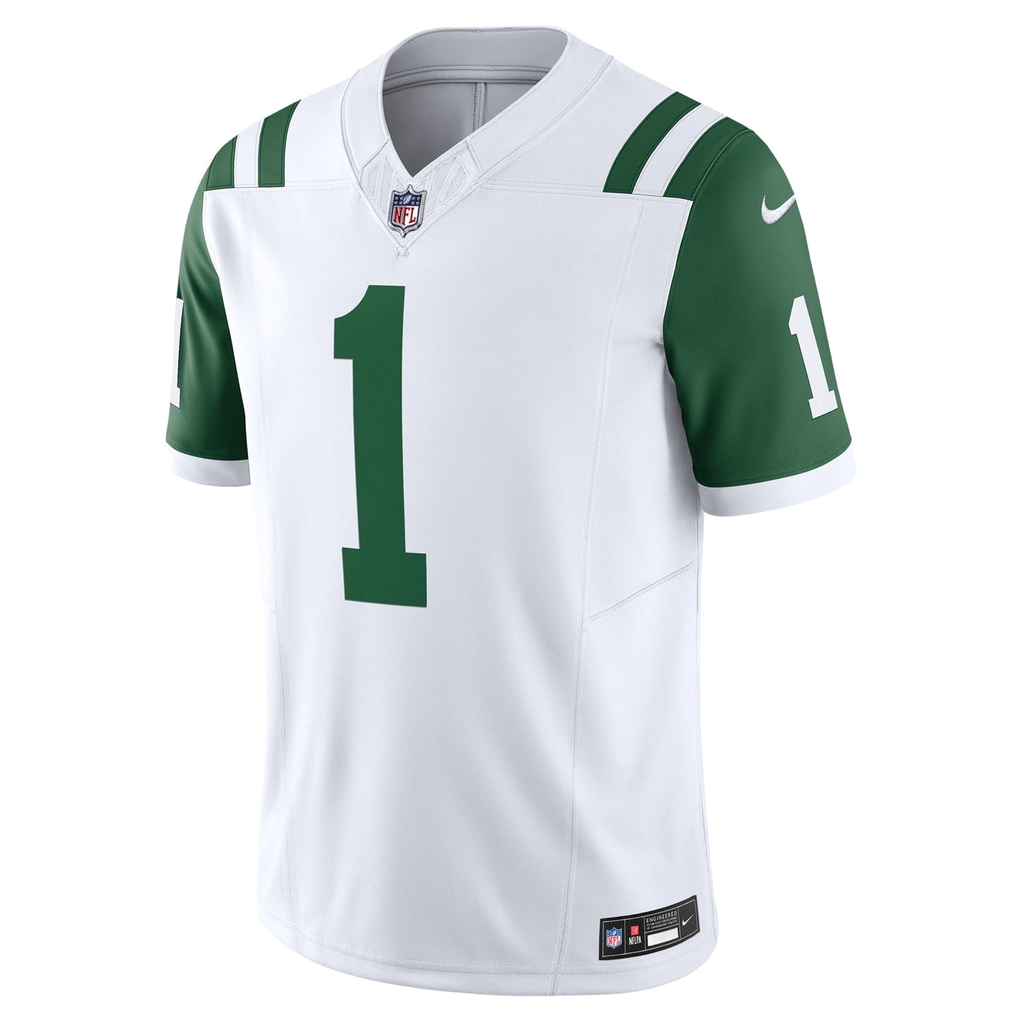 Ahmad Sauce Gardner New York Jets Nike Classic Alternate Vapor F.U.S.E. Limited Jersey - White football jersey product view 2