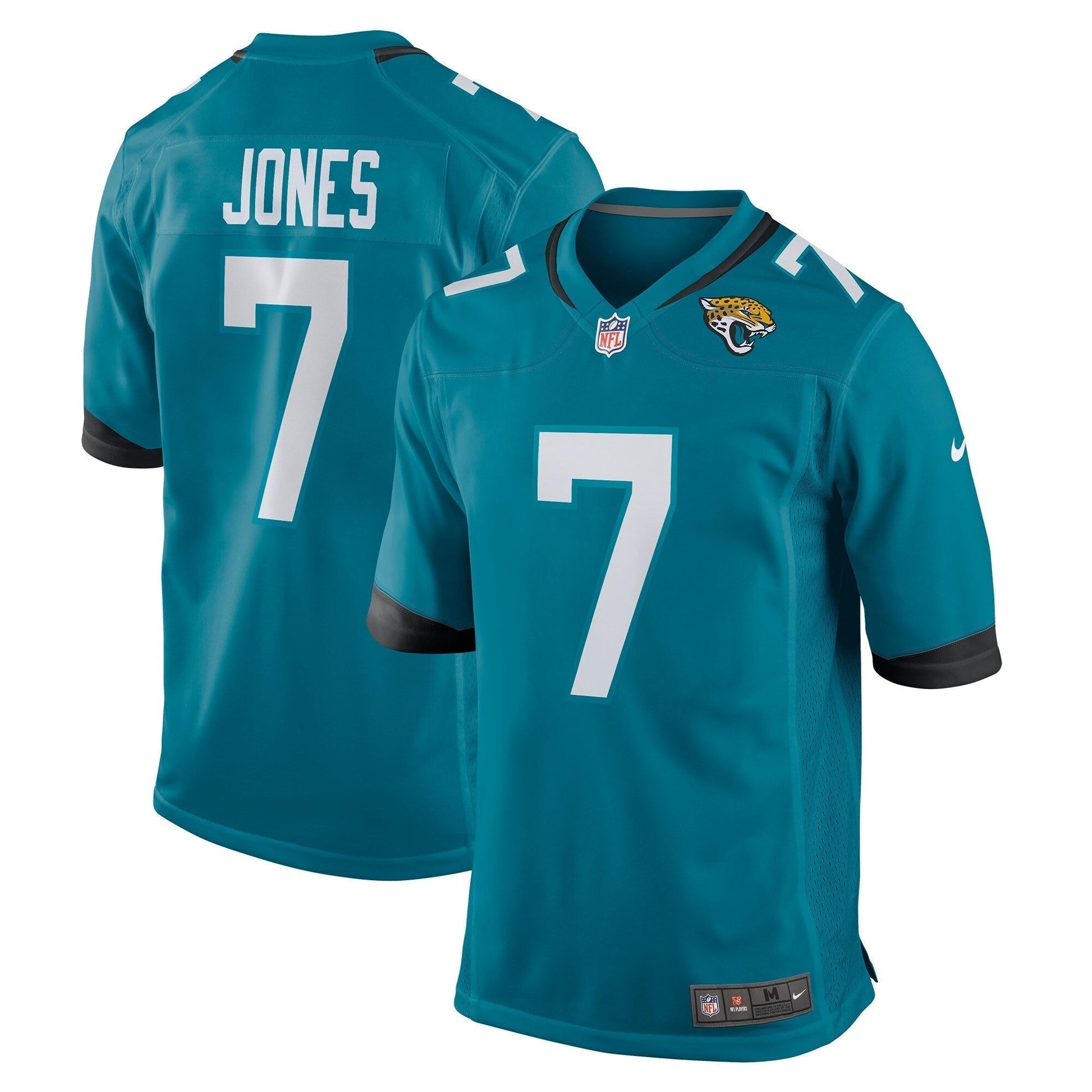Zay Jones Jacksonville Jaguars Nike Game Jersey - Teal football jersey product view 1