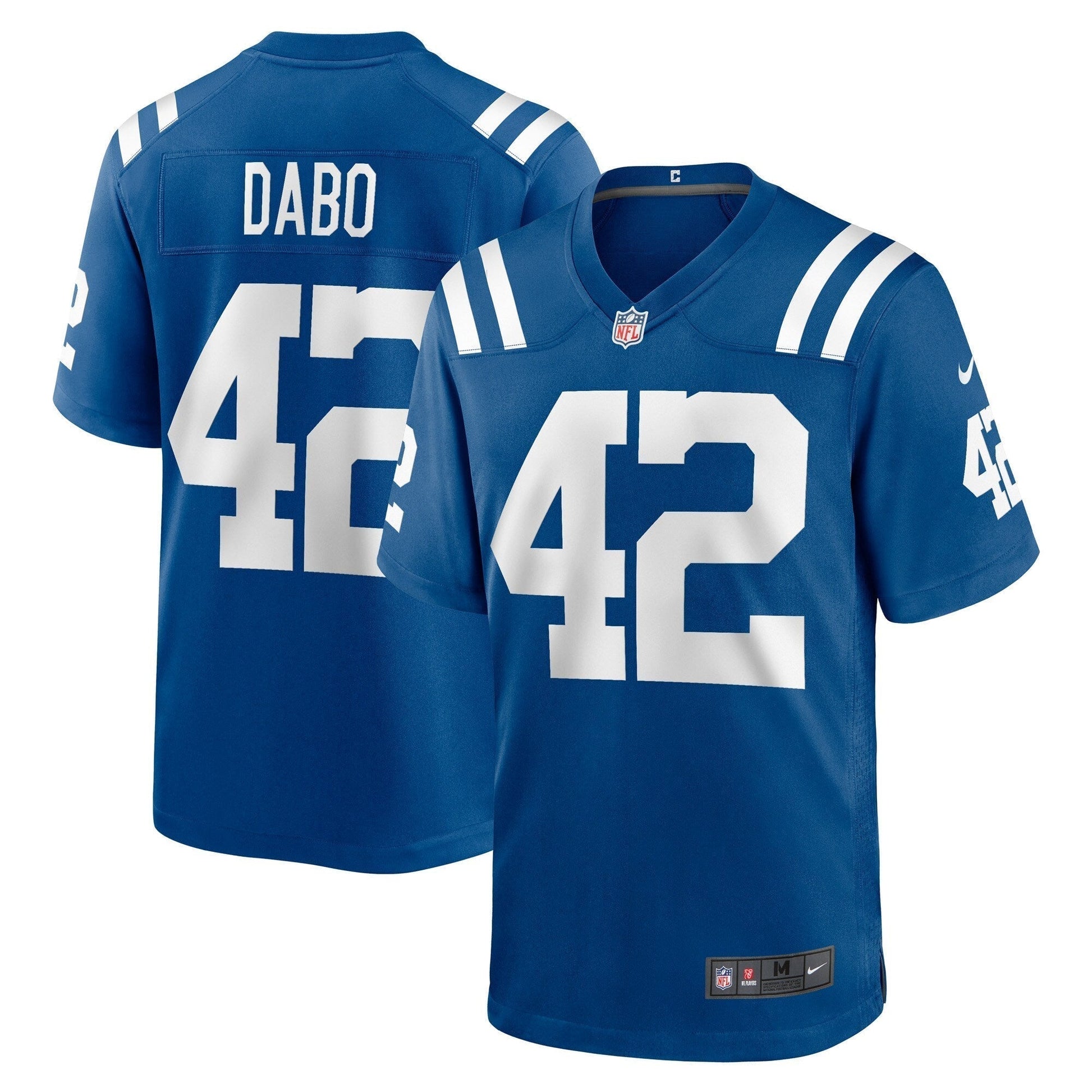 Marcel Dabo Indianapolis Colts Nike Game Jersey - Royal football jersey product view 1