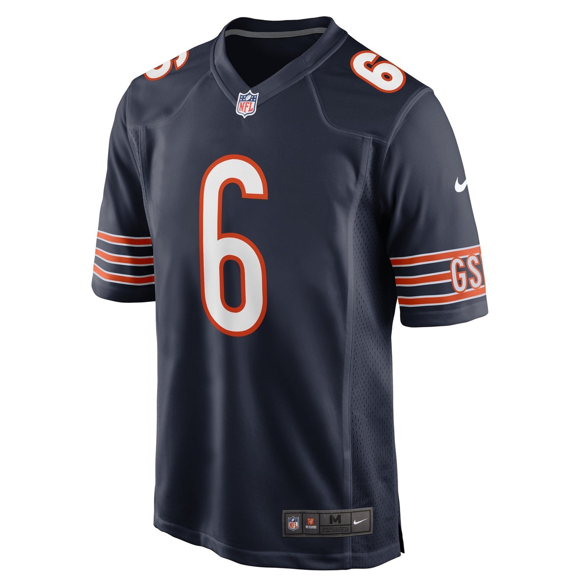 Kyler Gordon Chicago Bears Nike Game Jersey - Navy football jersey product view 2