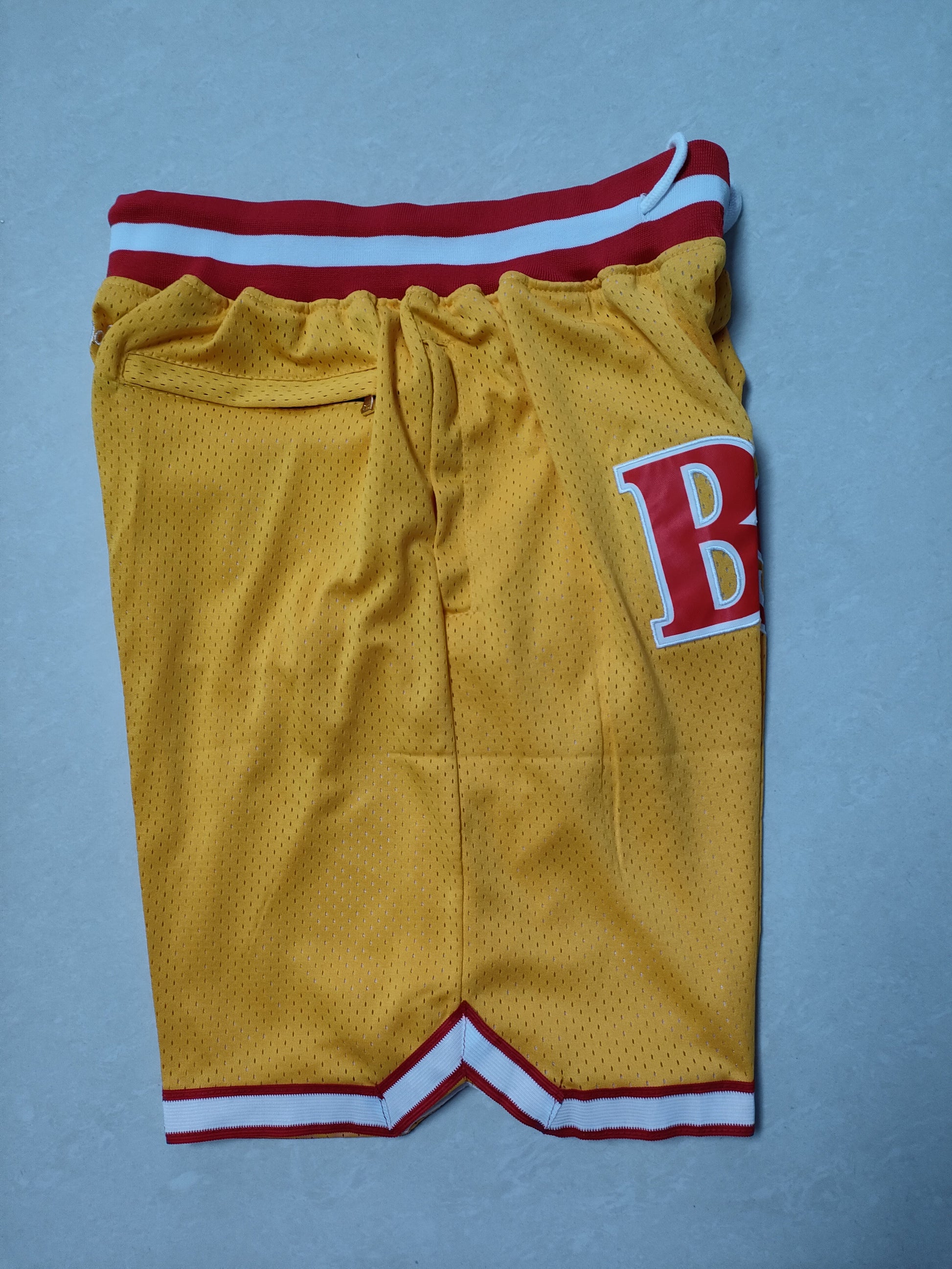 JUST DON Tampa Bay Buccaneers Pocket Shorts football jersey product view 3