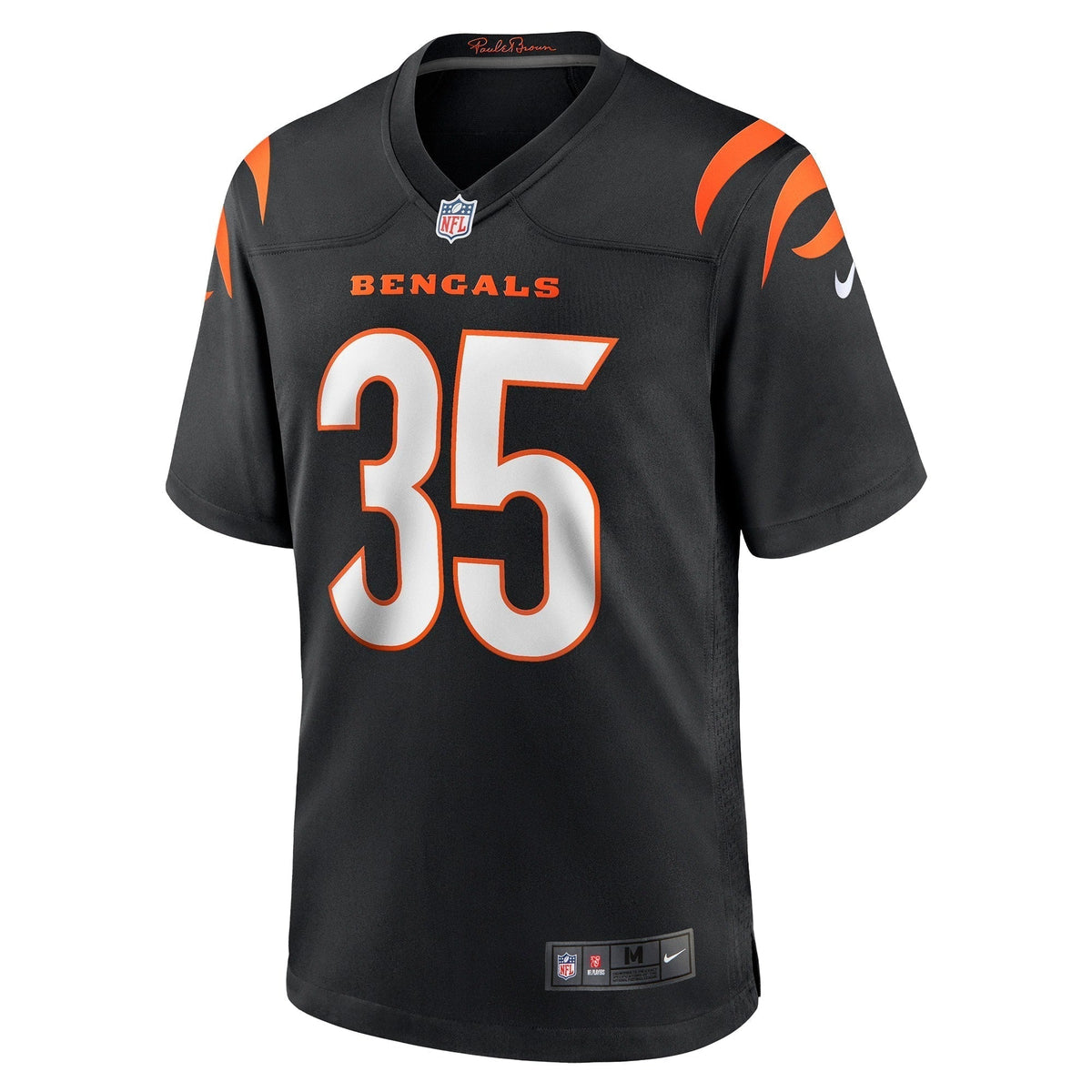 Jalen Davis Cincinnati Bengals Nike Game Jersey - Black football jersey product view 2
