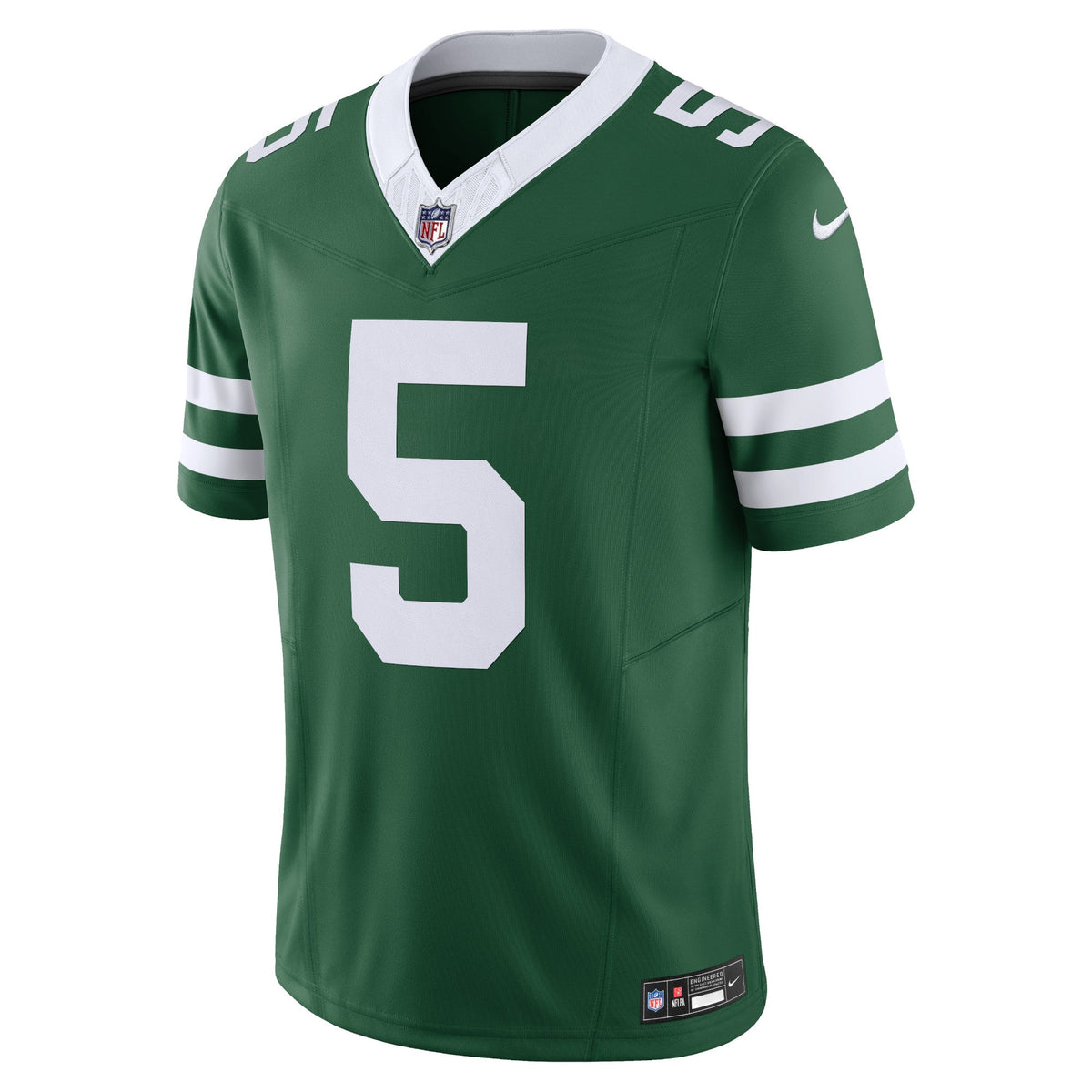 Garrett Wilson New York Jets Nike Vapor F.U.S.E. Limited Jersey - Legacy Green football jersey product view 2