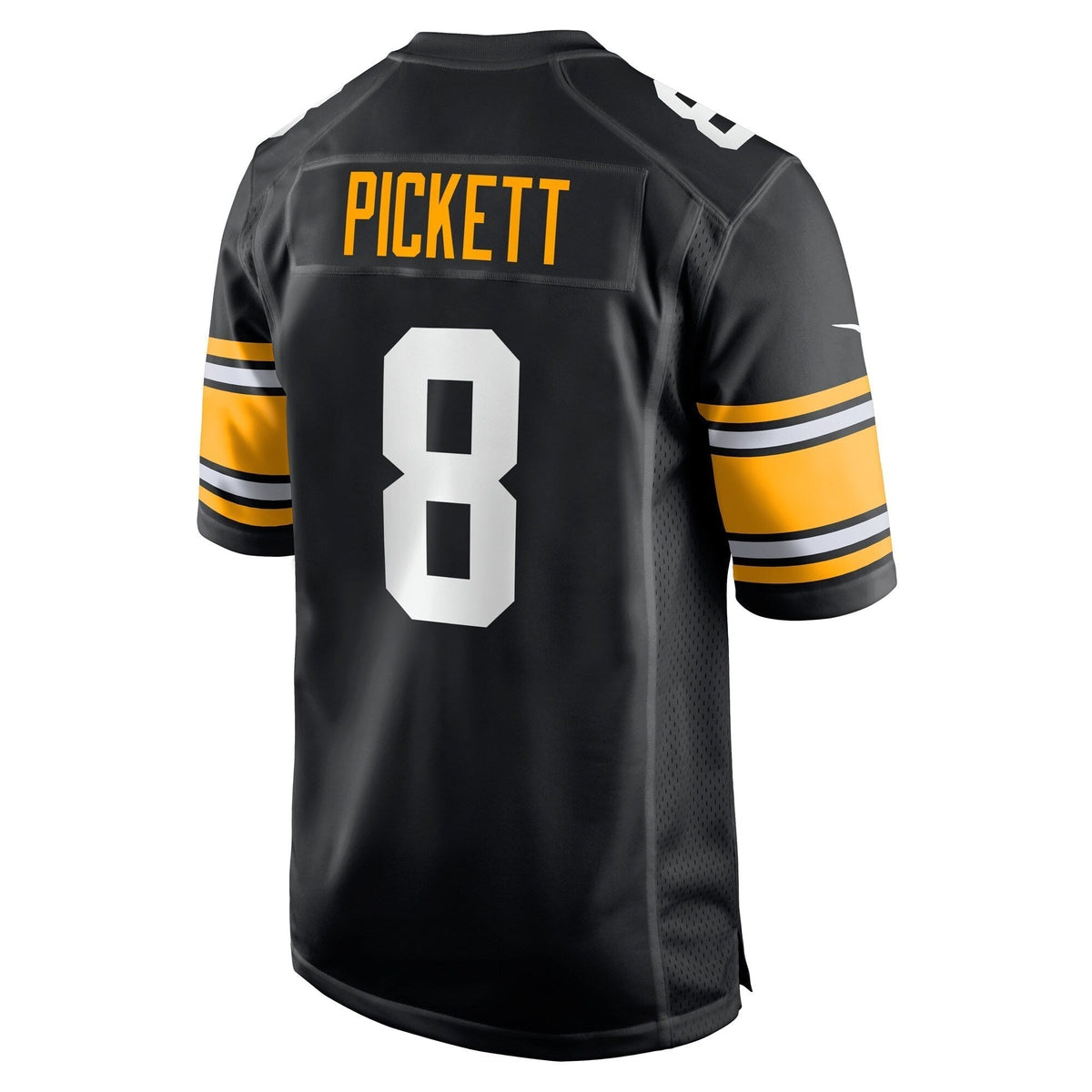 Kenny Pickett Pittsburgh Steelers Nike Alternate Game Jersey - Black football jersey product view 3
