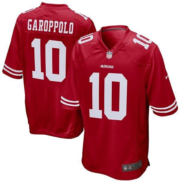 Jimmy Garoppolo San Francisco 49ers Jersey football jersey product view 1