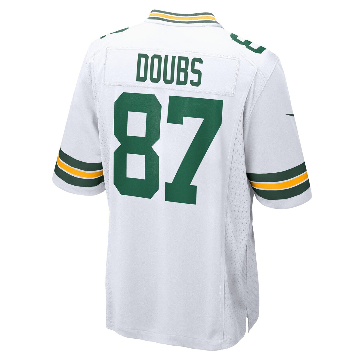 Romeo Doubs Green Bay Packers Nike Game Jersey - White football jersey product view 3