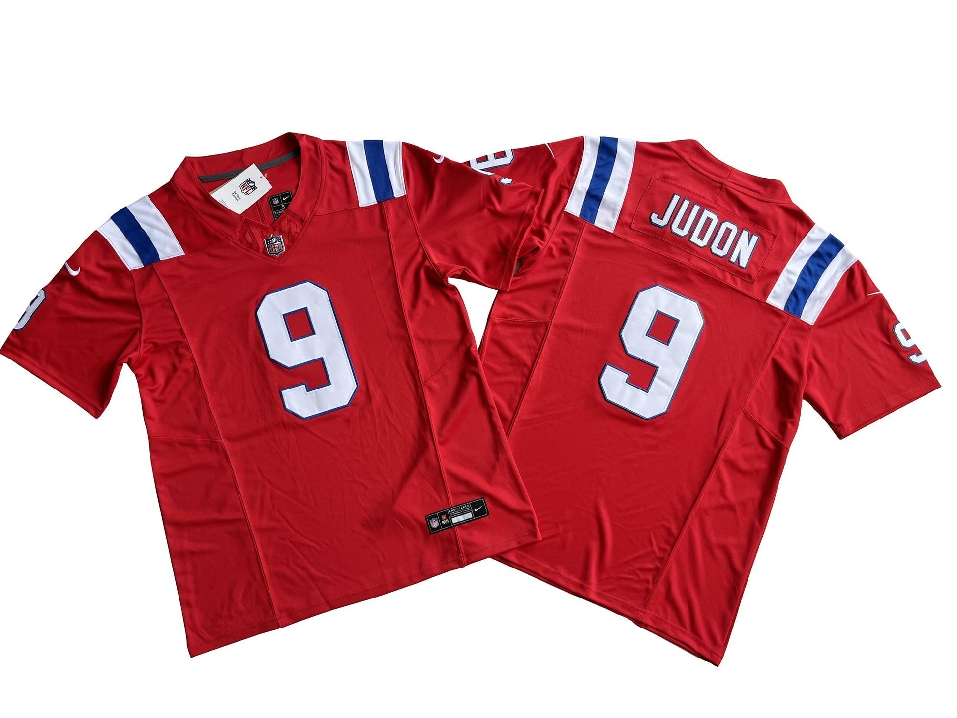 New England Patriots 9# Matthew Judon Limited Jersey-red football jersey product view 1