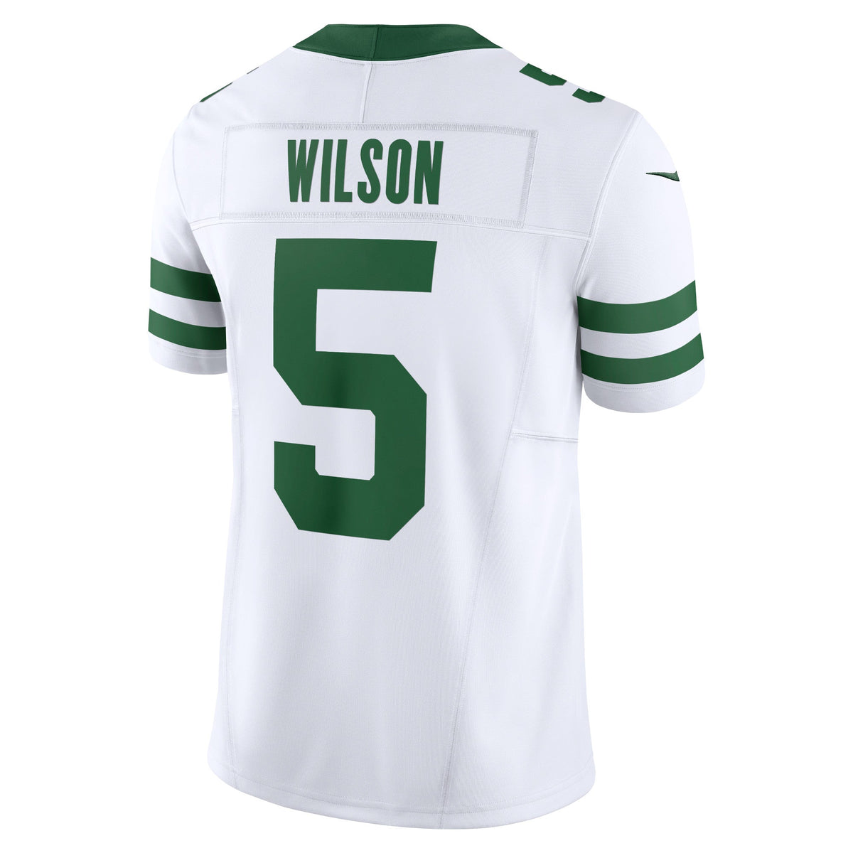 Garrett Wilson New York Jets Nike Vapor F.U.S.E. Limited Jersey - Legacy White football jersey product view 3