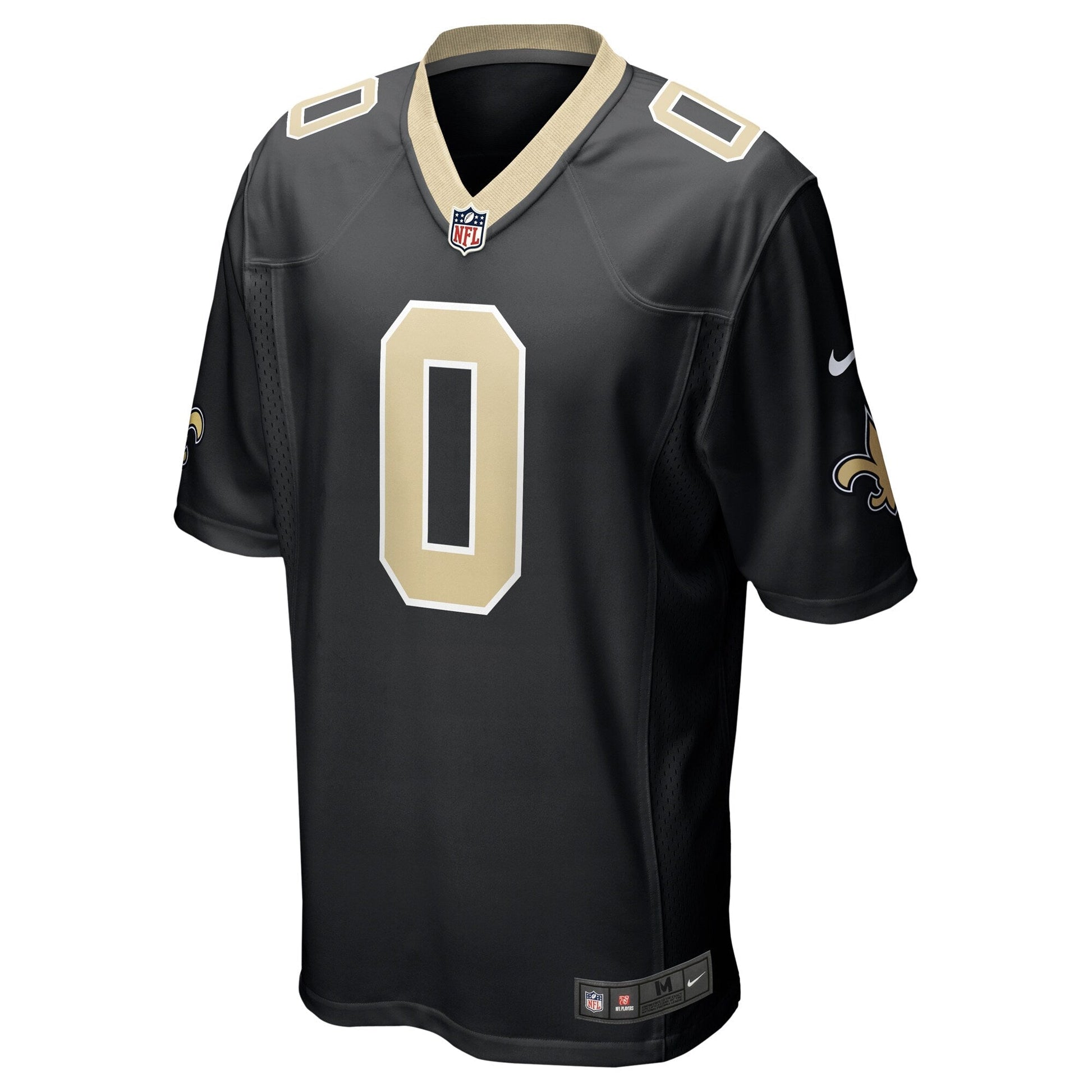 Ugo Amadi New Orleans Saints Nike Team Game Jersey - Black football jersey product view 2