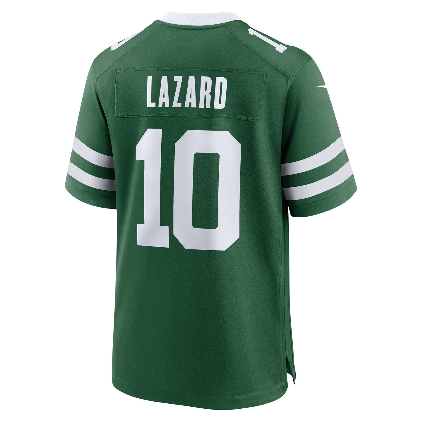 Allen Lazard New York Jets Nike Team Game Jersey - Legacy Green football jersey product view 3