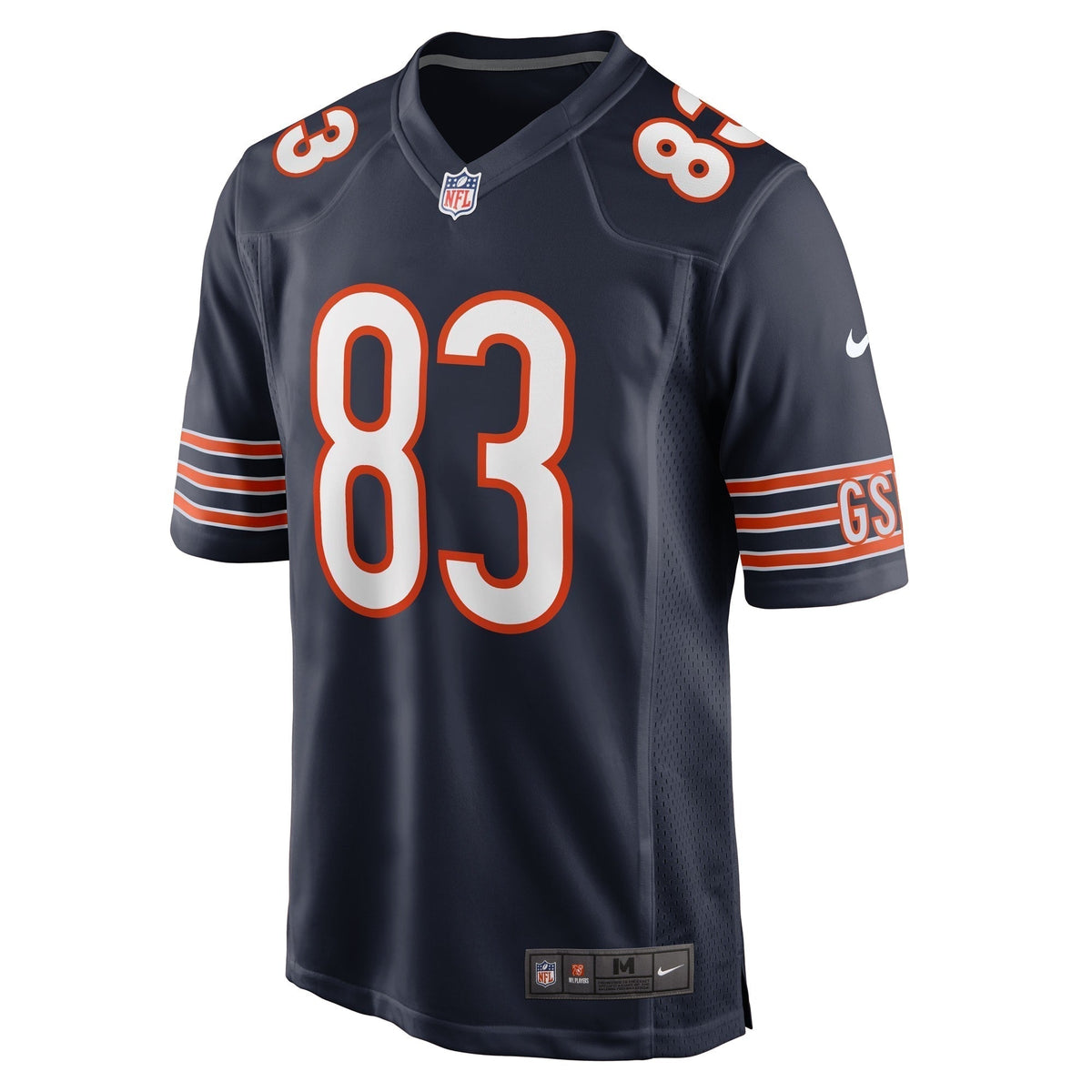Nsimba Webster Chicago Bears Nike Team Game Jersey - Navy football jersey product view 2