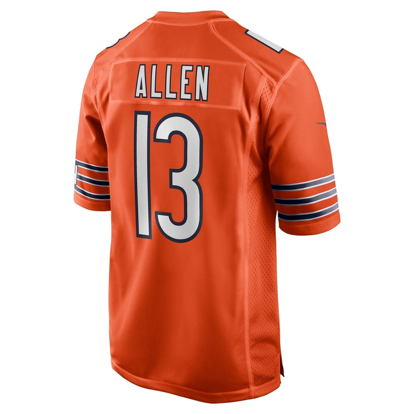 Keenan Allen Chicago Bears Nike Alternate Game Jersey - Orange football jersey product view 3