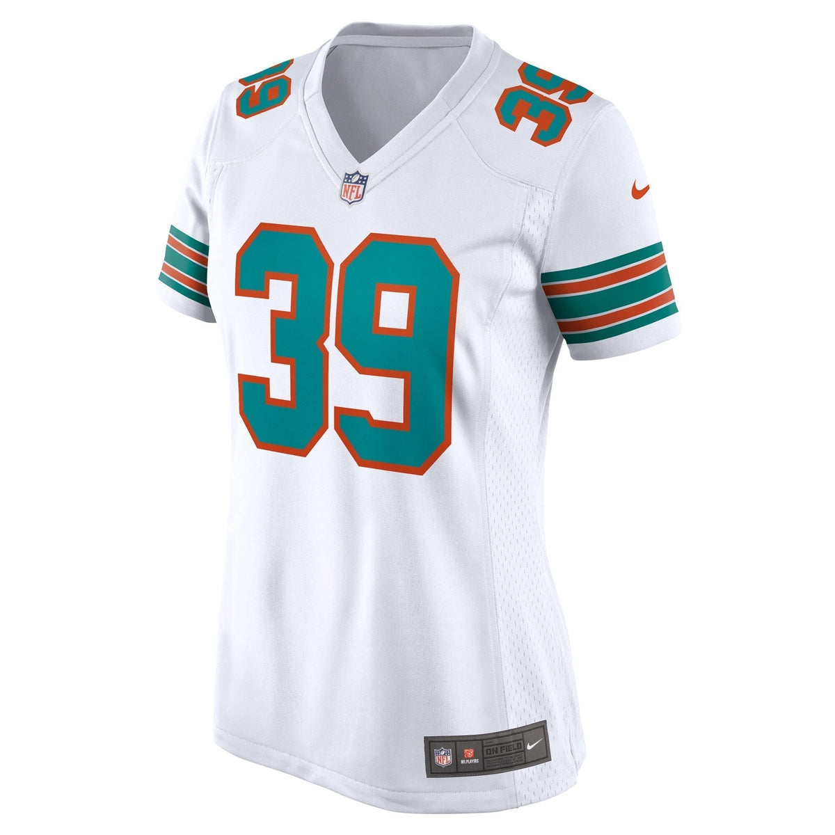 Larry Csonka Miami Dolphins Nike Retired Jersey - White football jersey product view 2