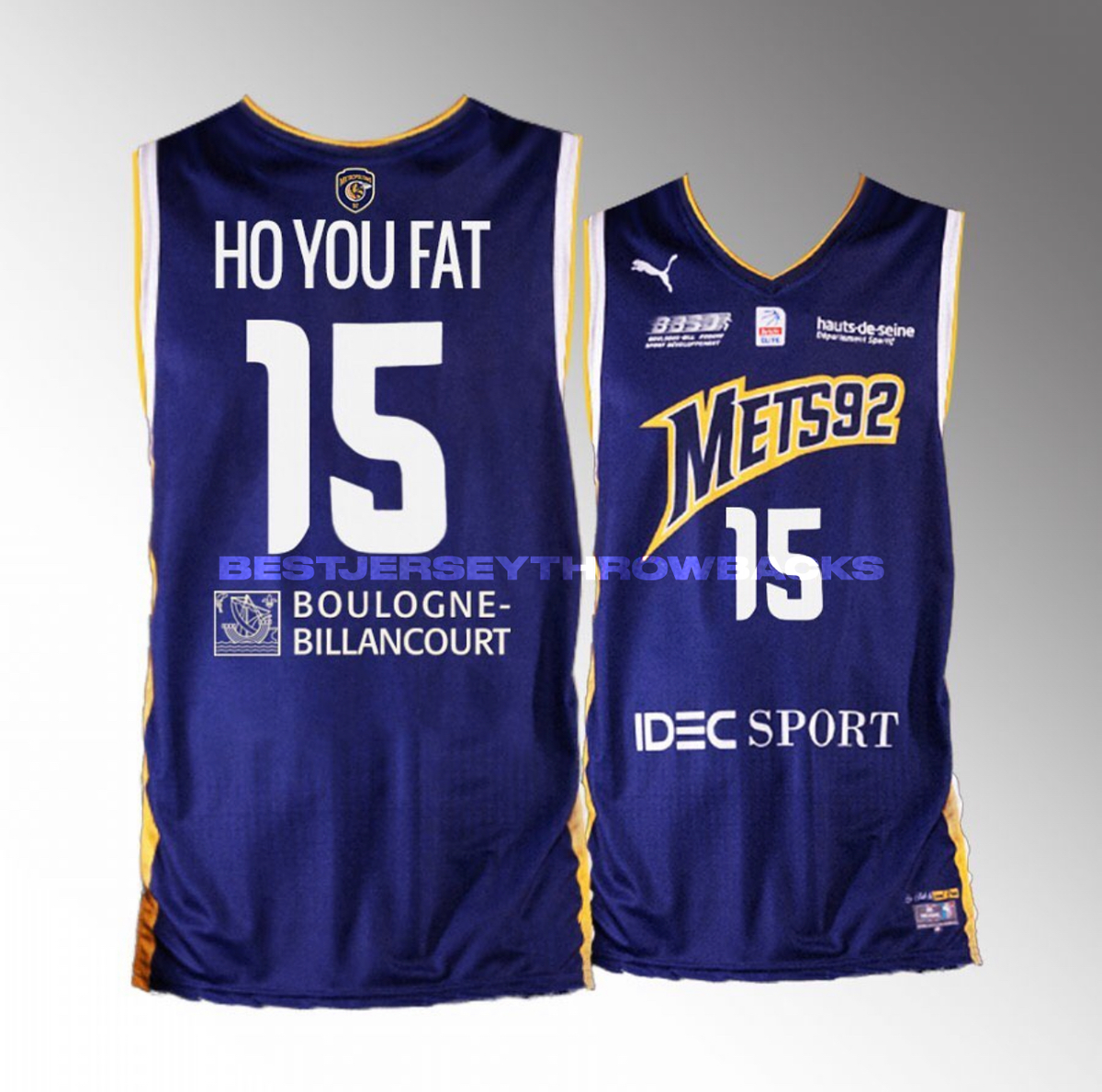 Steeve Ho You Fat Jersey sports jersey product view 1