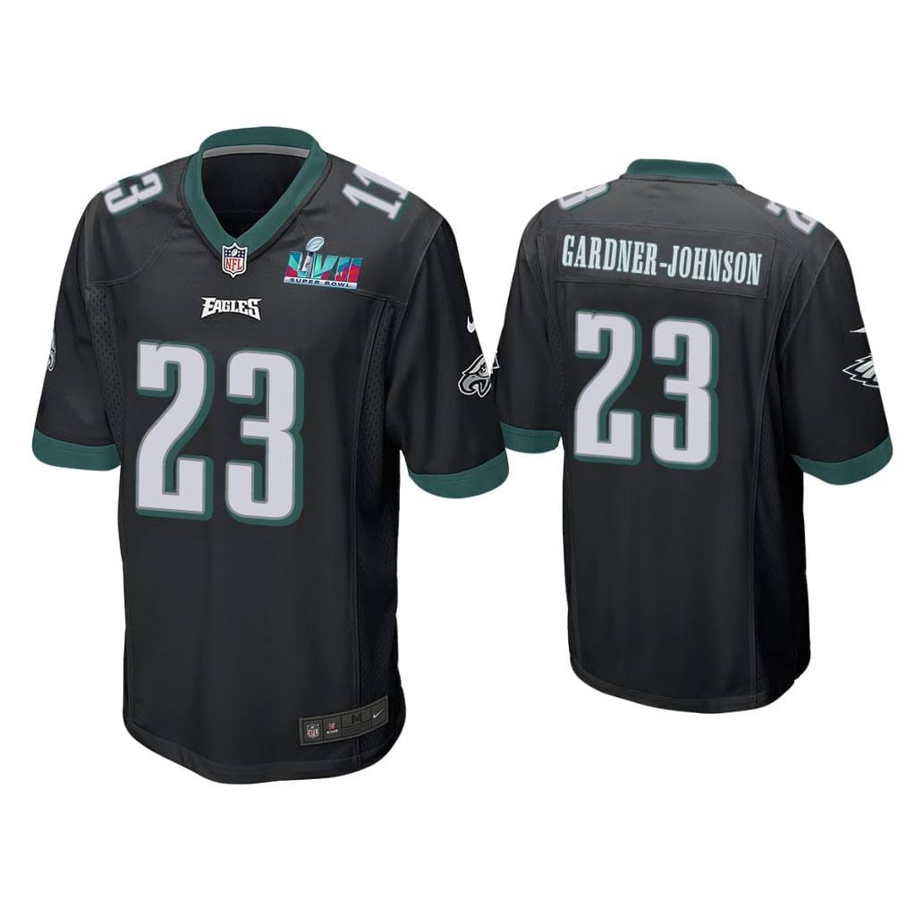 CJ Gardner Johnson Philadelphia Eagles Super Bowl Jersey football jersey product view 1