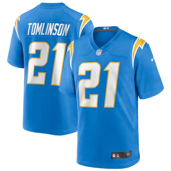 LaDainian Tomlinson Los Angeles Chargers Player Jersey – Powder Blue football jersey product view 1