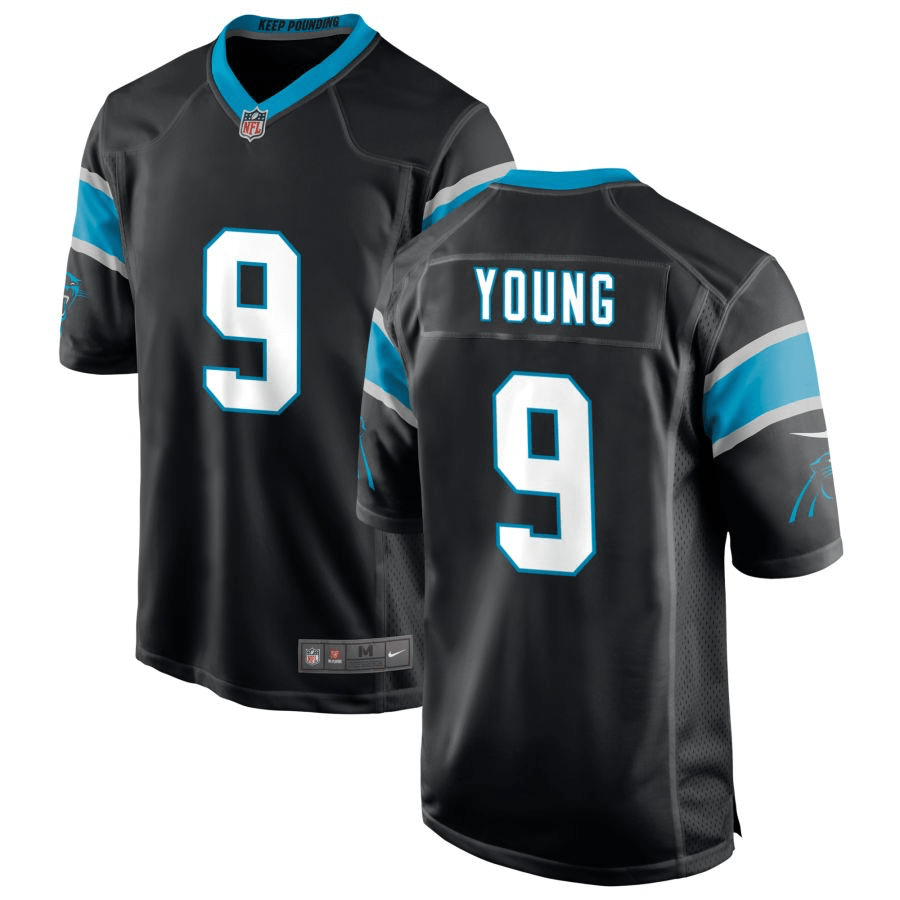 Bryce Young Carolina Panthers Jersey football jersey product view 1