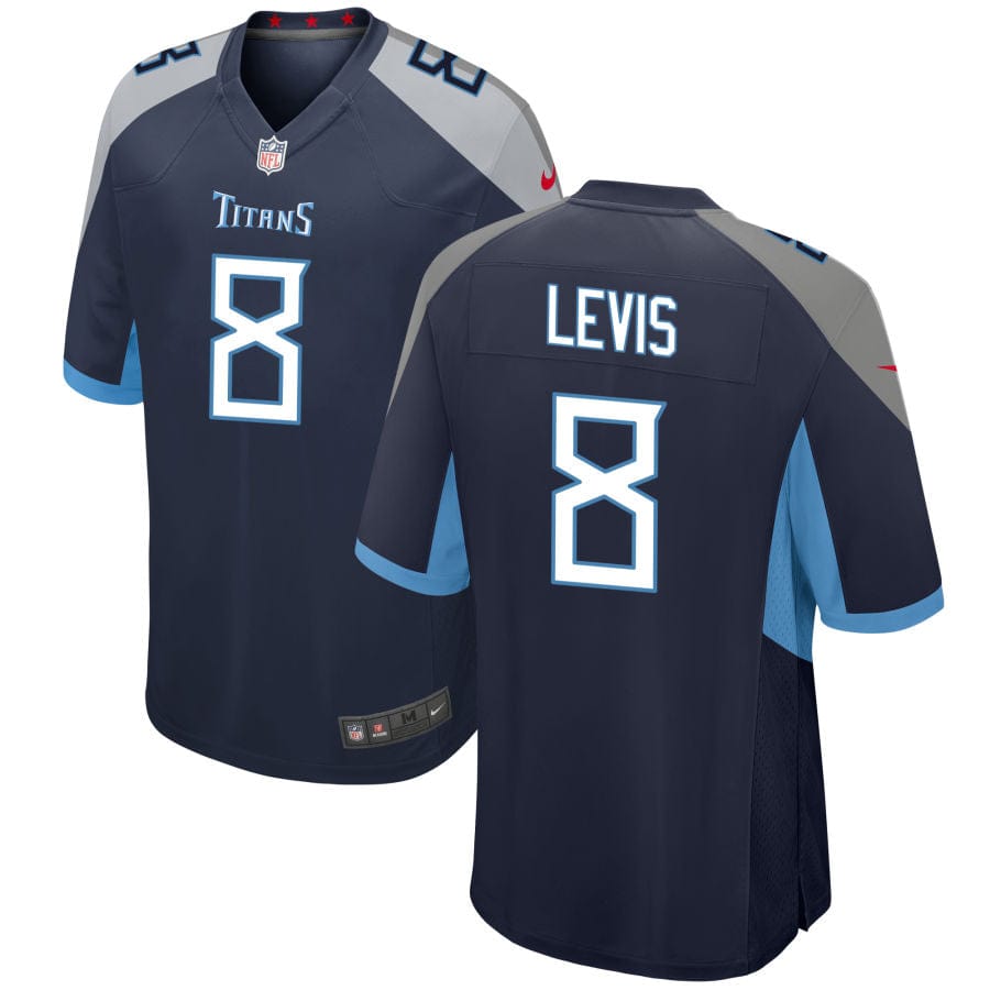 Will Levis Tennessee Titans Jersey football jersey product view 1