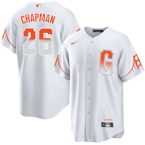 Matt Chapman San Francisco Giants City Connect Limited Jersey - White baseball jersey product view 1