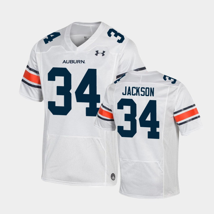 Bo Jackson Auburn Tigers Alumni Player Jersey - White sports jersey product view 1