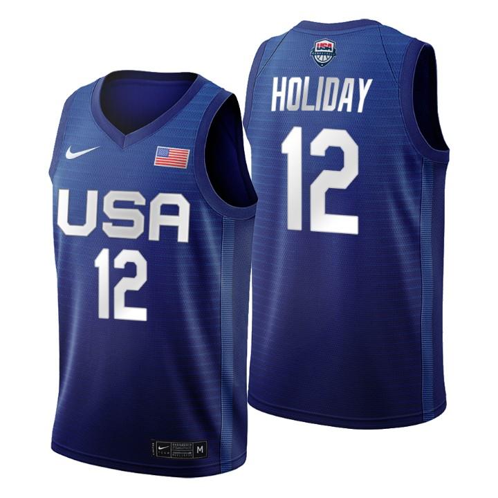 Jrue Holiday Team USA Olympics Jersey sports jersey product view 1