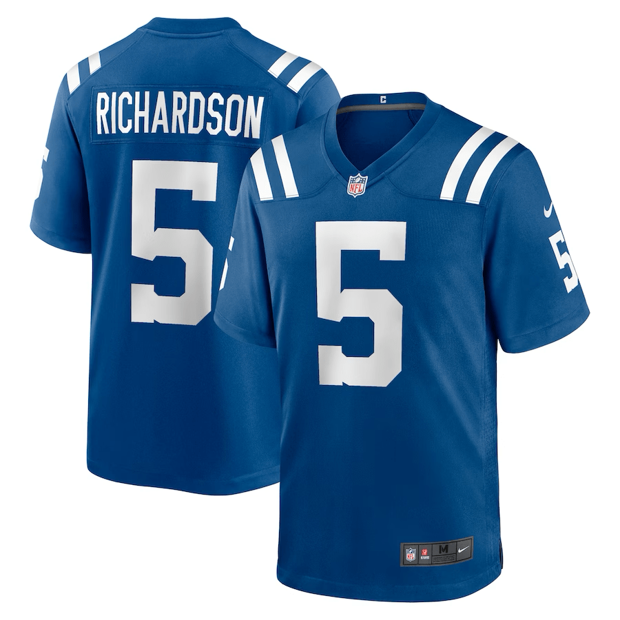 Anthony Richardson Indianapolis Colts Jersey football jersey product view 1